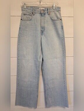 Zara Wide Leg Jeans Size 6
